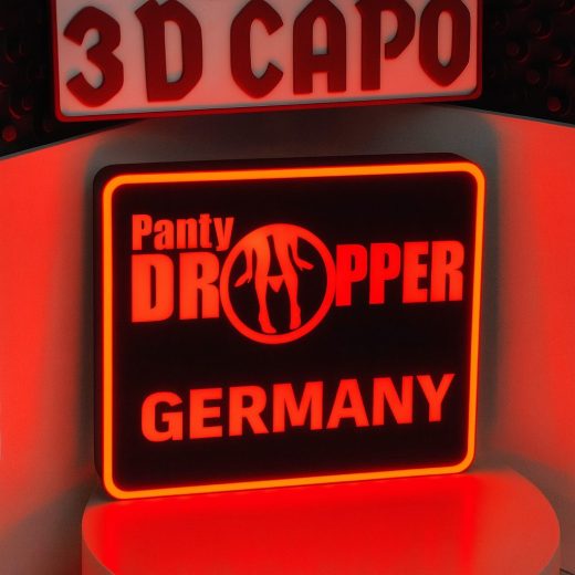 PantyDropper Germany Lightbox mit Saugnäpfen & LED