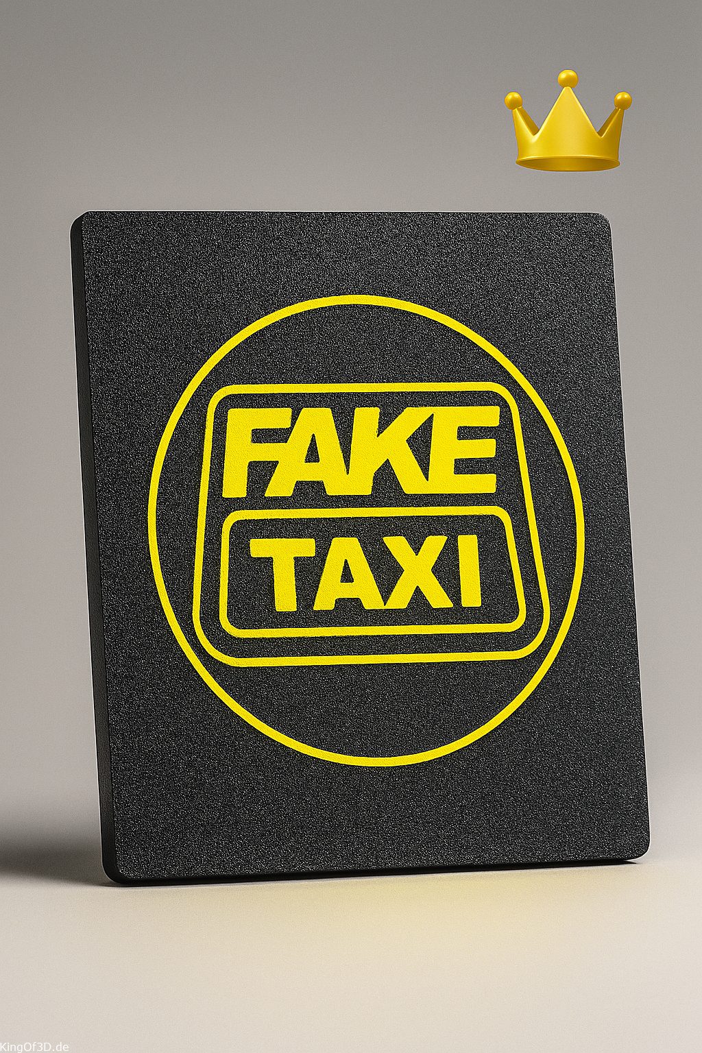 FakeTaxi Lightbox – ca. 15 × 19 cm mit Premium LED