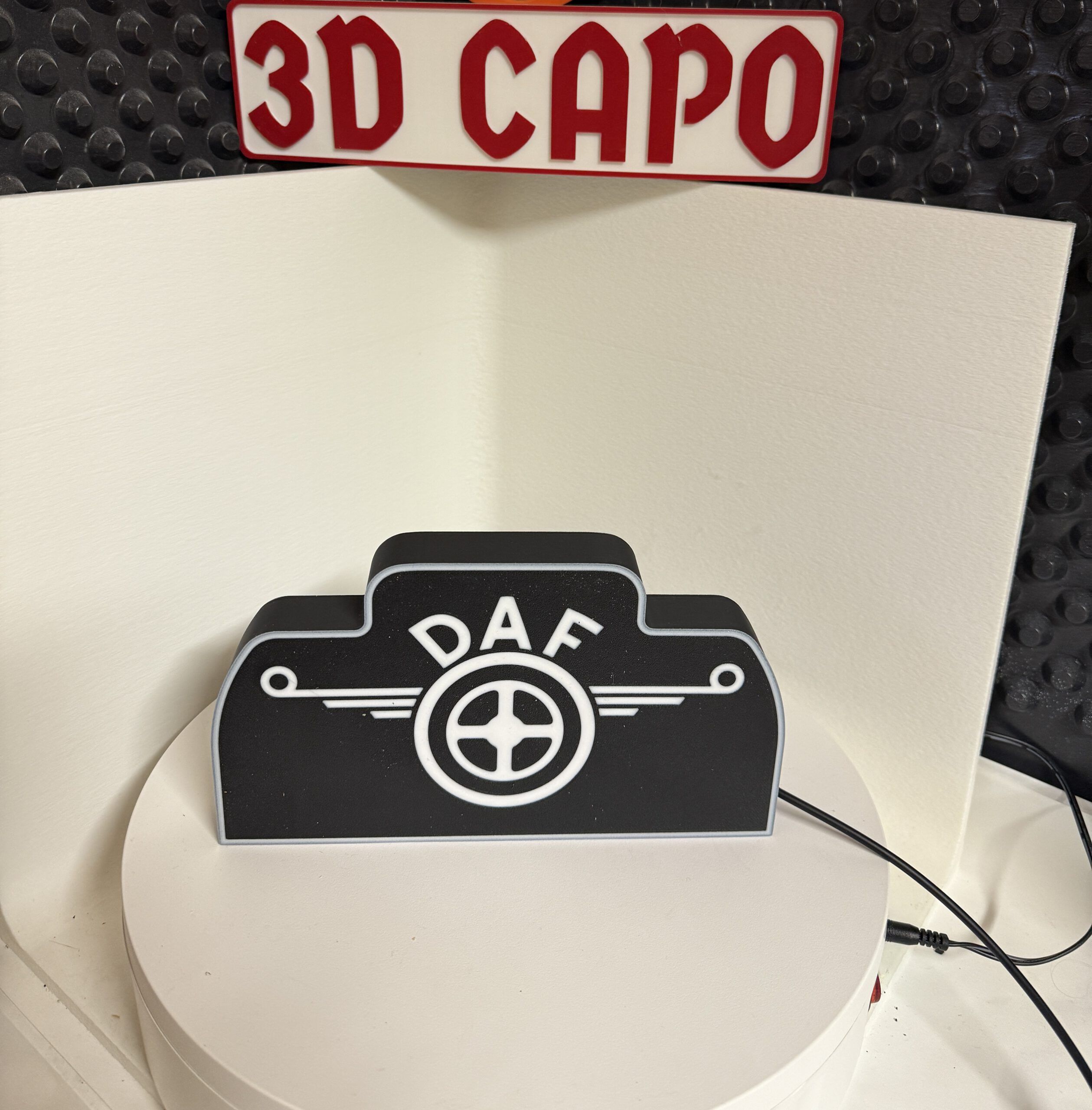 Lightbox DAF Trucks Einhoven - Old School - Leuchtkasten - LED kompatibel – Bild 3