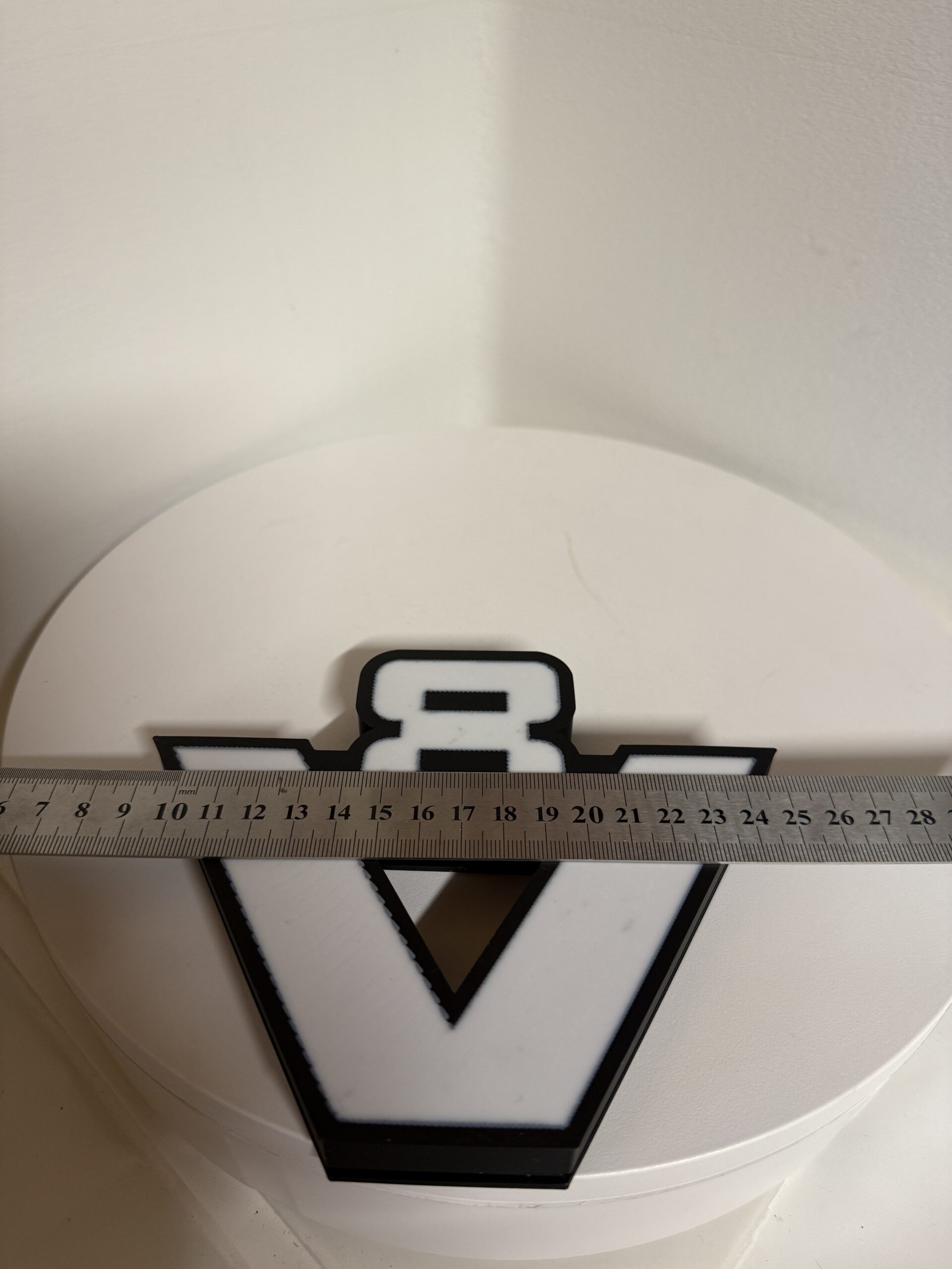 Leuchtschild altes V8 Logo - Scania Logo Oldschool Scania – Bild 3