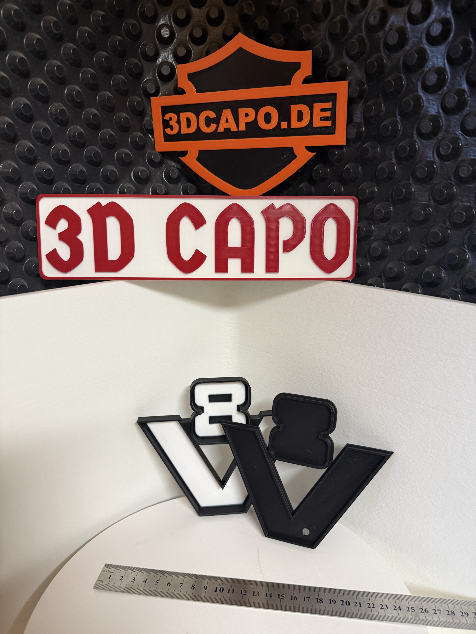 Leuchtschild altes V8 Logo - Scania Logo Oldschool Scania – Bild 4