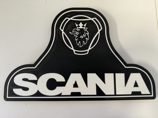 Lightbox Scania Truck  LED - USB Anschluss - Leuchtkasten - Vabis Lampe
