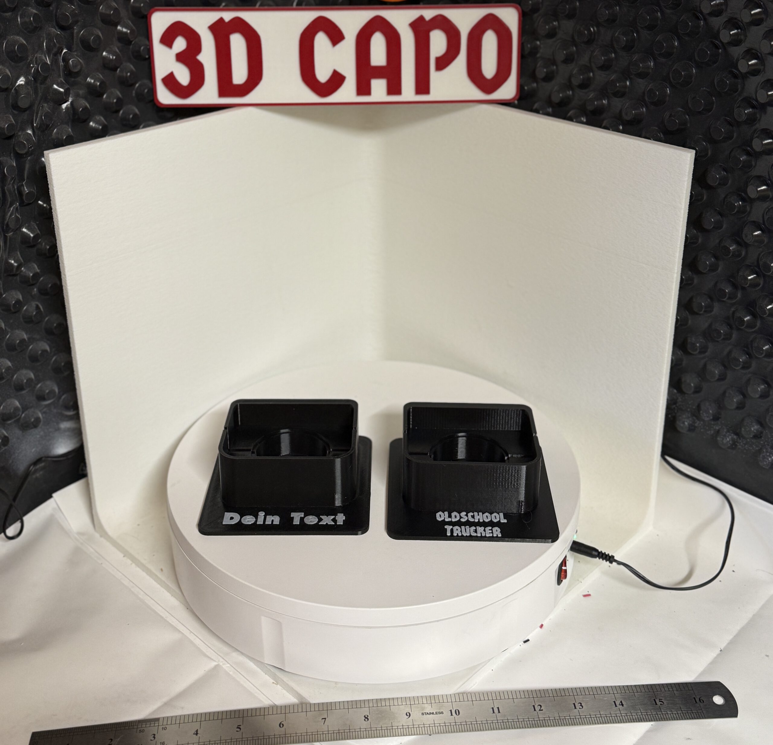 Poppy Stand mit deinem Namen - für Poppy original LED Beleuchtung – Bild 11