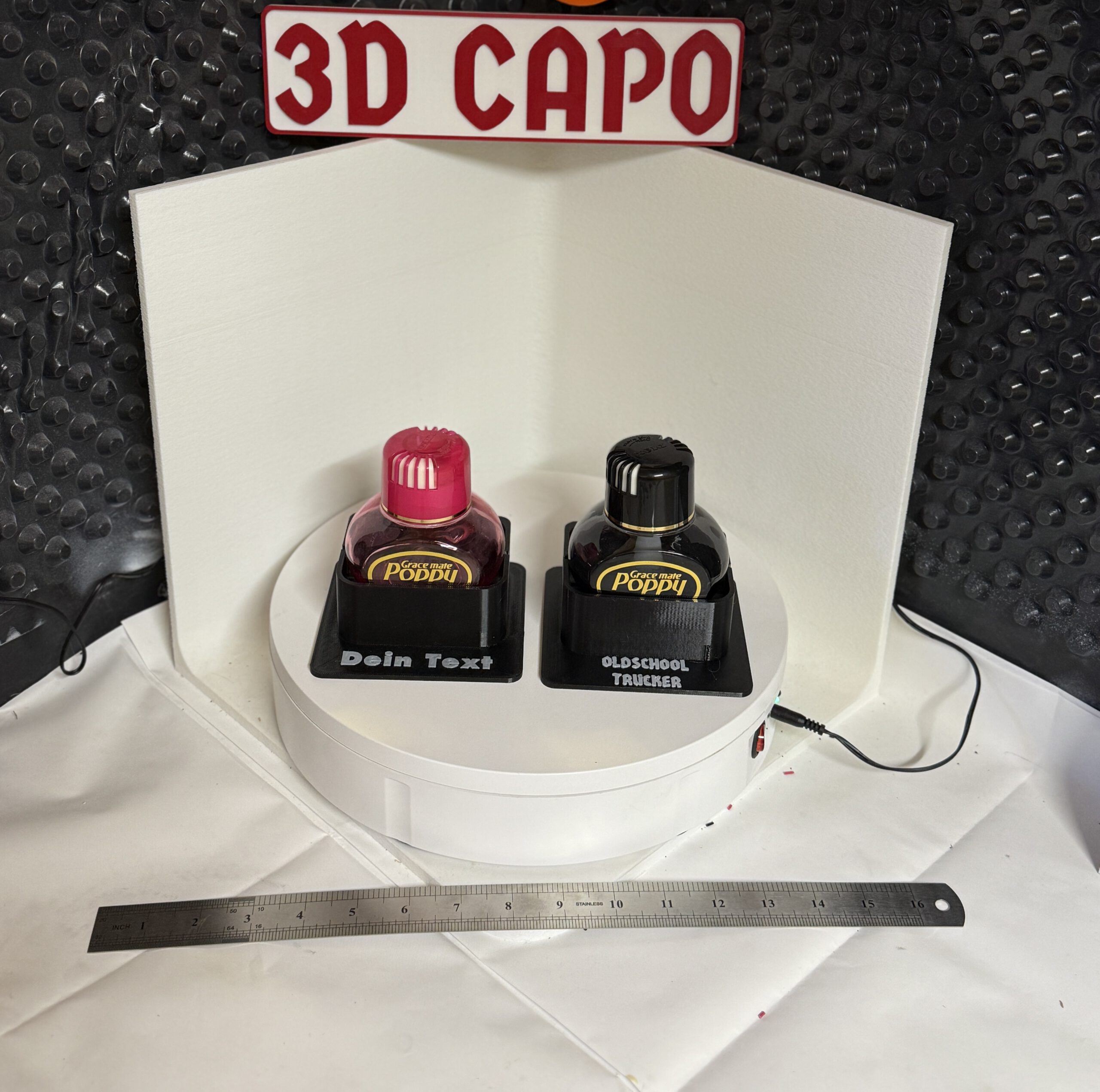 Poppy Stand mit deinem Namen - für Poppy original LED Beleuchtung – Bild 10