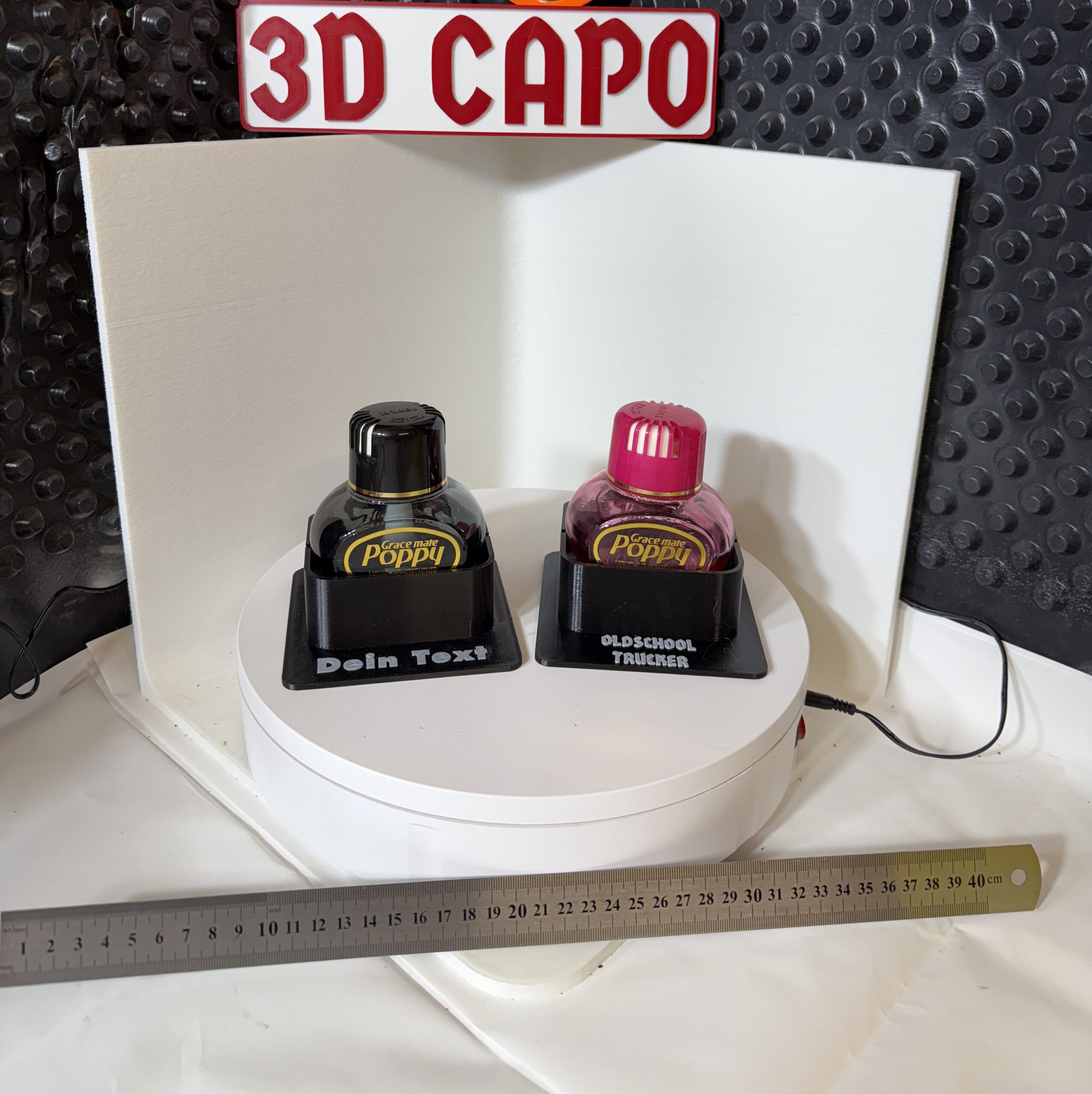 Poppy Stand mit deinem Namen - für Poppy original LED Beleuchtung – Bild 8