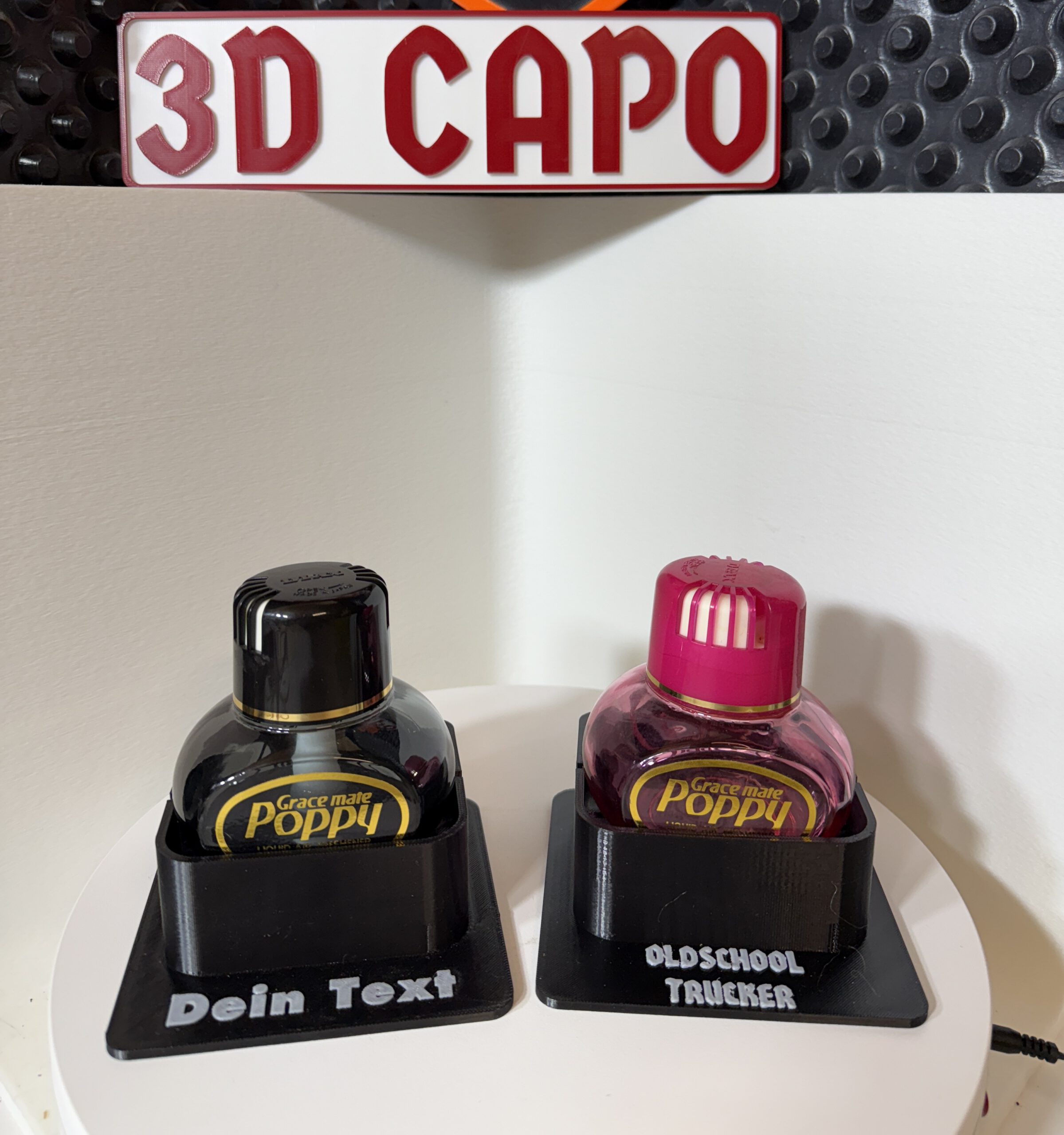 Poppy Stand mit deinem Namen - für Poppy original LED Beleuchtung – Bild 7