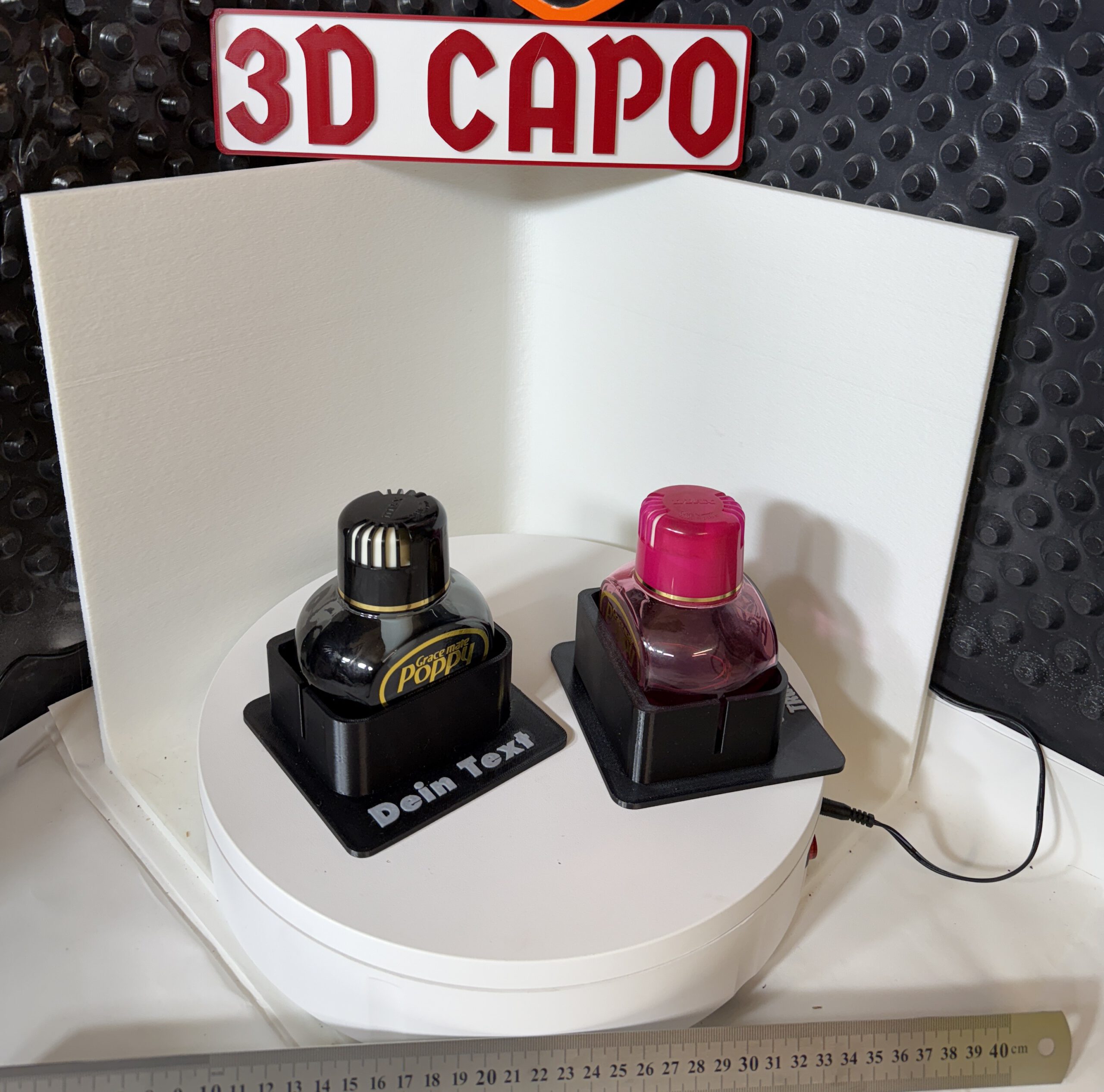 Poppy Stand mit deinem Namen - für Poppy original LED Beleuchtung – Bild 6