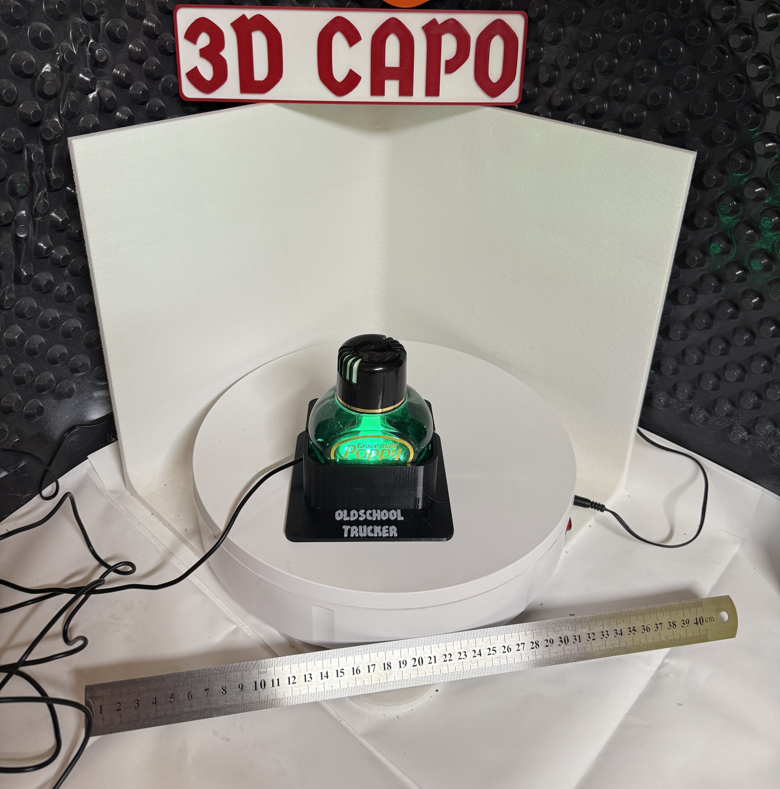 Poppy Stand mit deinem Namen - für Poppy original LED Beleuchtung – Bild 4