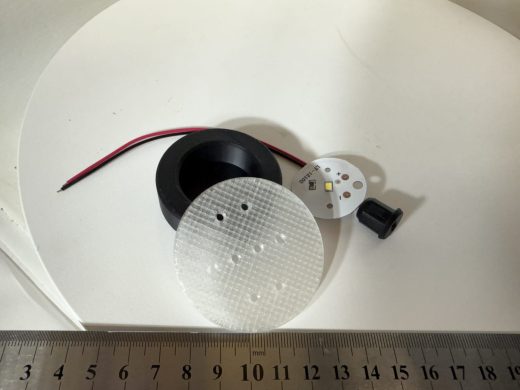 LED Nachrüst-Kit USB-C 5 V – LED Ø 31 mm für Poppyhalter & DIY-Projekte
