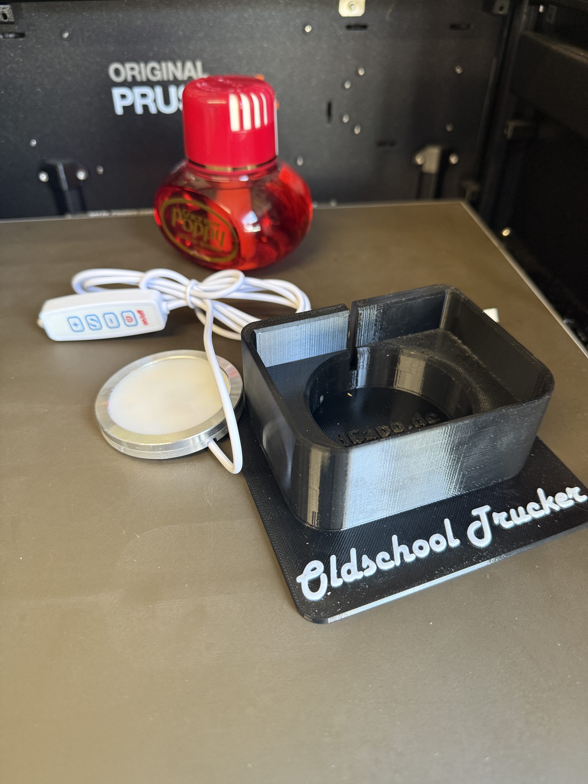 Poppy Stand mit deinem Namen - Premium LED - Alugehäuse – Bild 5