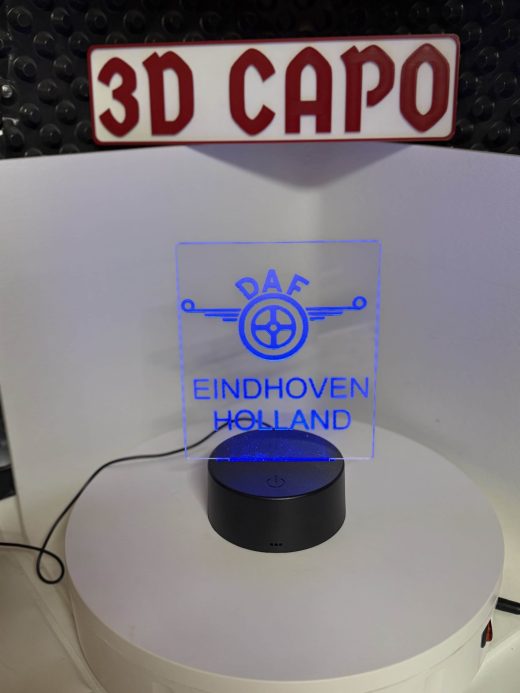DAF Eindhoven LED Schild – leuchtender Stolz