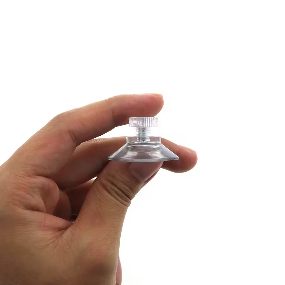 4x Saugnapf mit Mutter für Wimpel - Windschutzscheibe mit Schraube – Bild 3