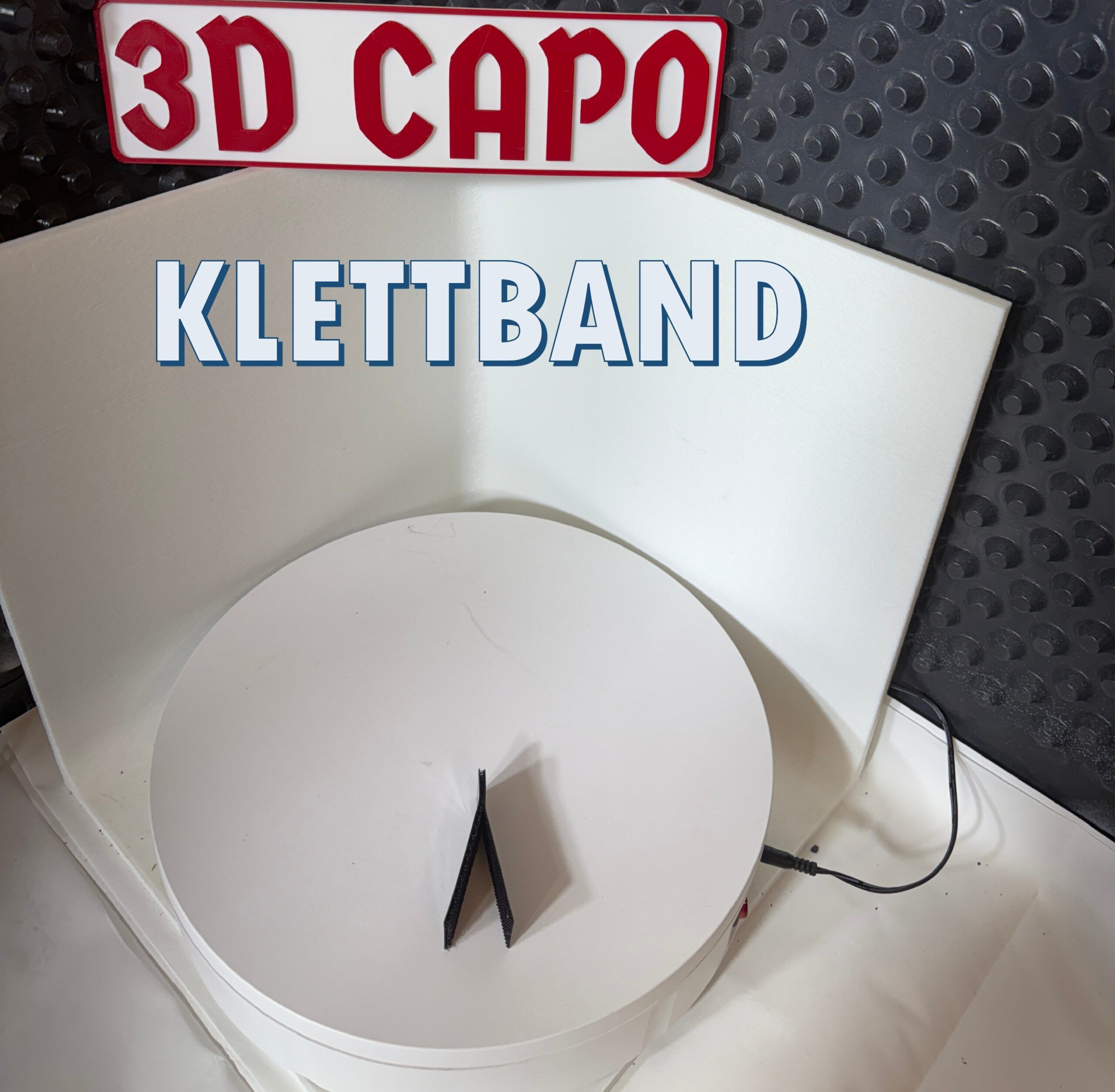 Poppy Stand mit deinem Namen - für Poppy original LED Beleuchtung – Bild 2