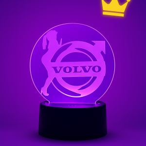 Volvo LED Schild mit Silhouette – Sexy Leuchtschild