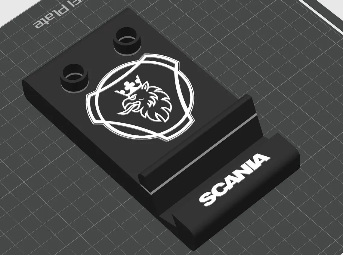 Handyhalter Scania, Volvo, DAF, Mercedes individuell Geschenk