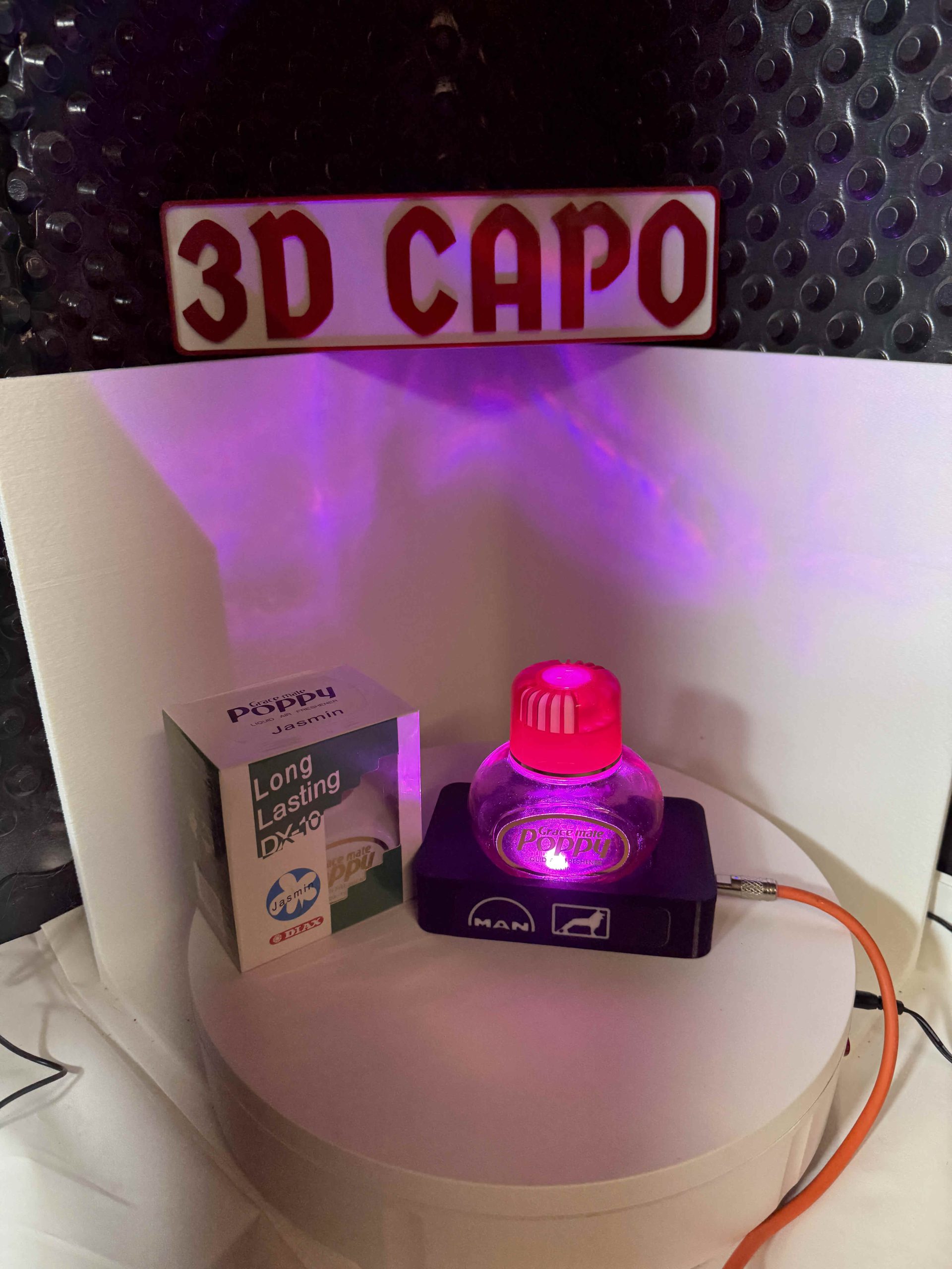 Poppy Halter Bundle mit LED & Duft MAN - Multi Color m. FB