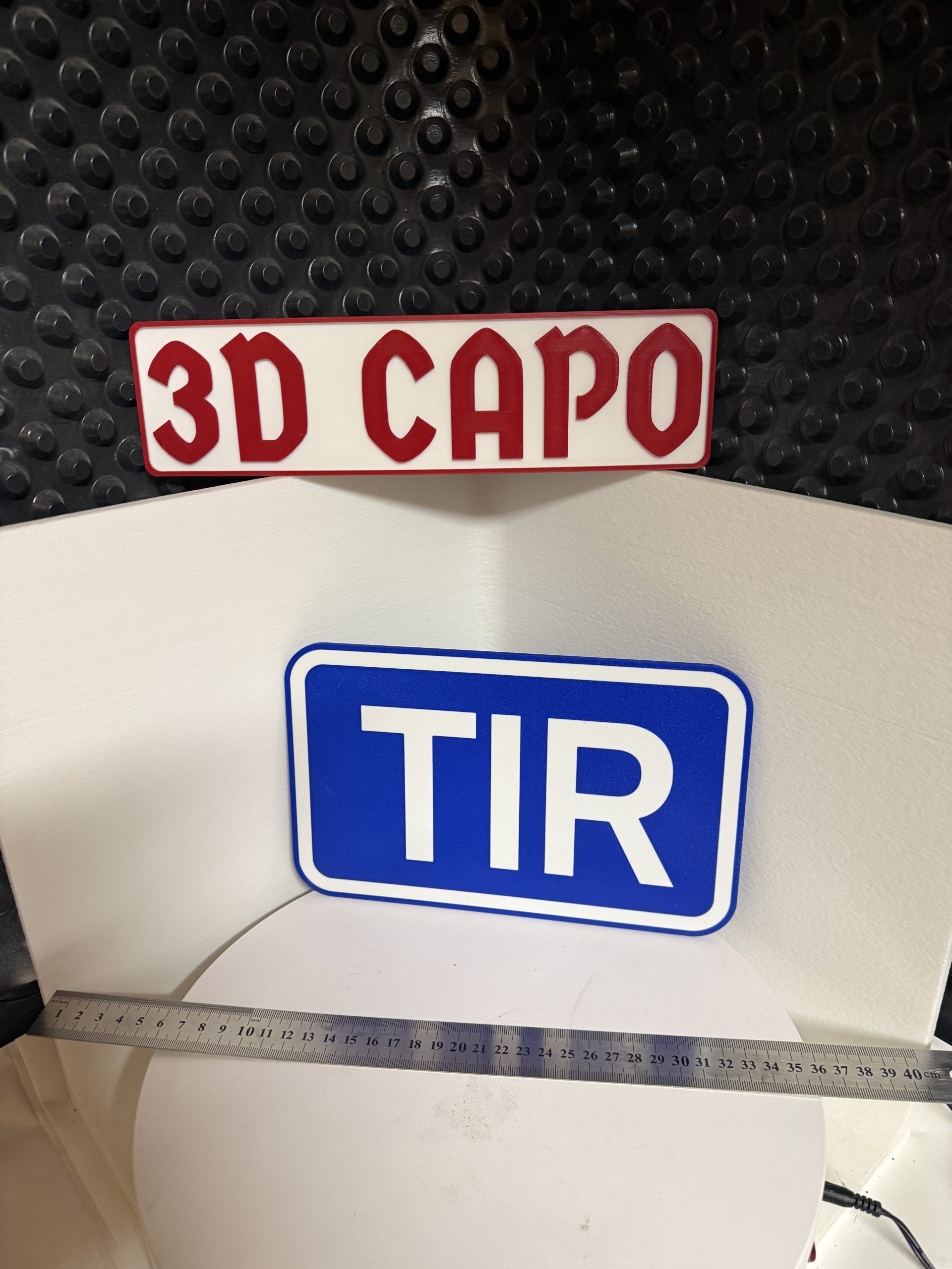 TIR - ABS Schild 20x15 cm - Internation Trucker – Bild 2