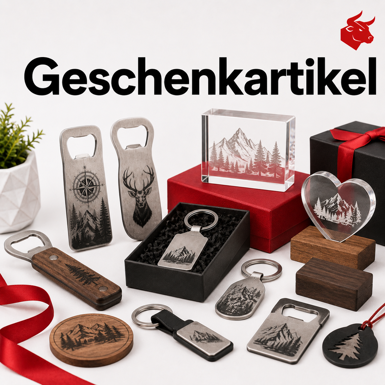 Gravierte Geschenkartikel bei 3DBull