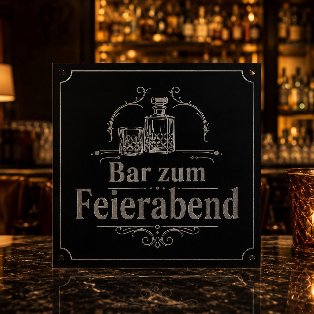 Individuelles Acrylschild 20×20 cm – personalisiertes Laserschild aus 3 mm Acrylglas – Bild 6