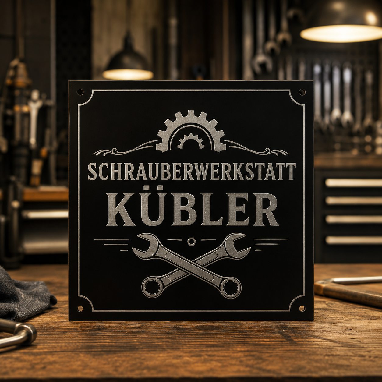 Individuelles Acrylschild 20×20 cm – personalisiertes Laserschild aus 3 mm Acrylglas – Bild 12